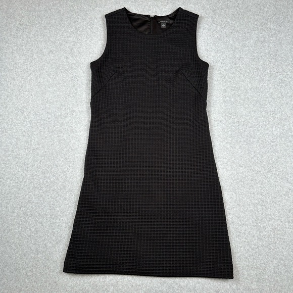 Ann Taylor Dresses & Skirts - Ann Taylor Dress Womens 0 Black Textured Sheath Sleeveless Chic Career Workwear